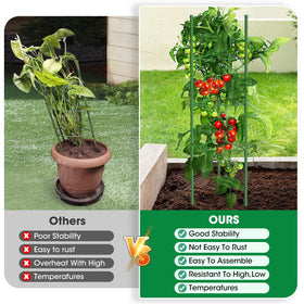MQUPIN cage supports tomatoes, peppers, cucumbers and more