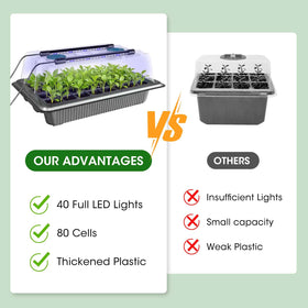 MQUPIN watering sprayer helps easy moisture management during germination.