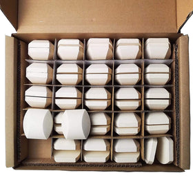 Mr. Bar-B-Q ceramic briquettes are long-lasting and reusable.
