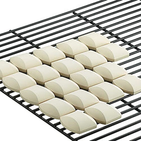 Mr. Bar-B-Q briquettes are easy to swap into grills with briquette trays.