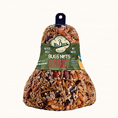 Close-up of Bugs, Nuts & Fruit Bell showing rich ingredients for diverse backyard visitors.