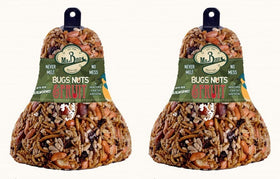 Mr. Bird seed bell hanger helps you hang securely for easy year-round feeding.