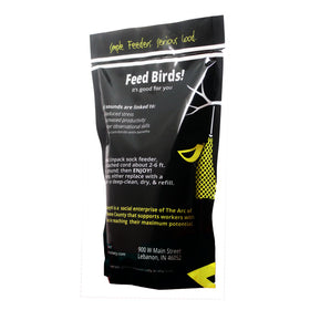 Indiana-packaged Mr. Canary Birdie Bag supporting workers with disabilities