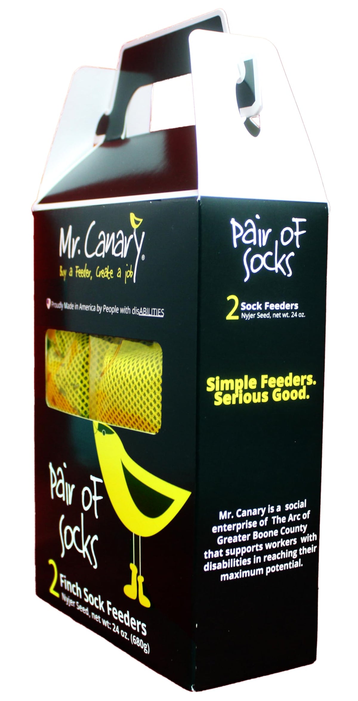 Mr. Canary workers with disabilities contribute to compassionate manufacturing