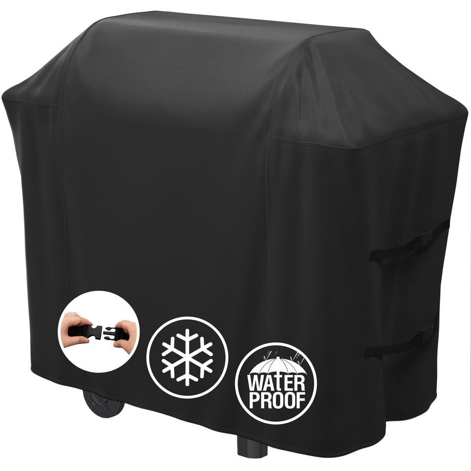 MR. COVER 52-inch Weber Spirit 200-300 series cover protecting a grill outdoors