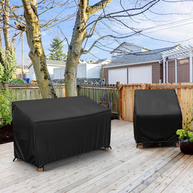 MR. COVER easy-grip handles facilitate quick installation and removal.