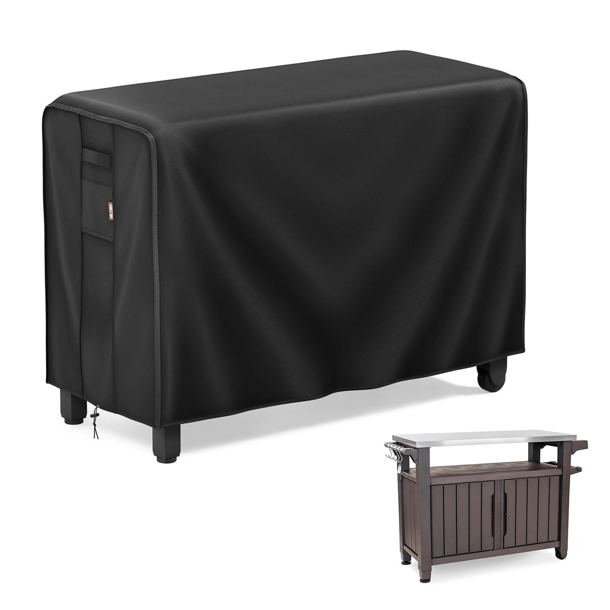 MR. COVER 54-inch fit for Keter Unity XL, ready to shield your table.