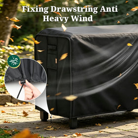 MR. COVER side handles allow easy removal and quick setup.