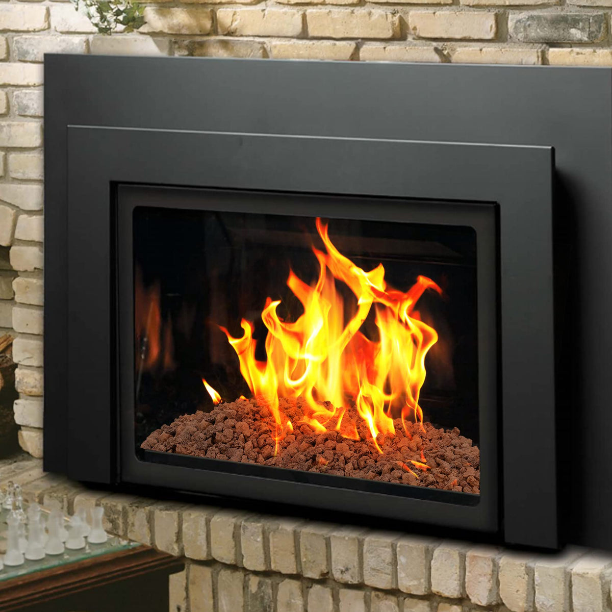 Mr. Fireglass lava rock can help moisture retention in soil and planters.