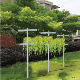Mr Garden adjustable cross-bars enable flexible mounting height