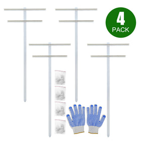 Mr Garden raspberry trellis with adjustable cross-bars for vertical growth