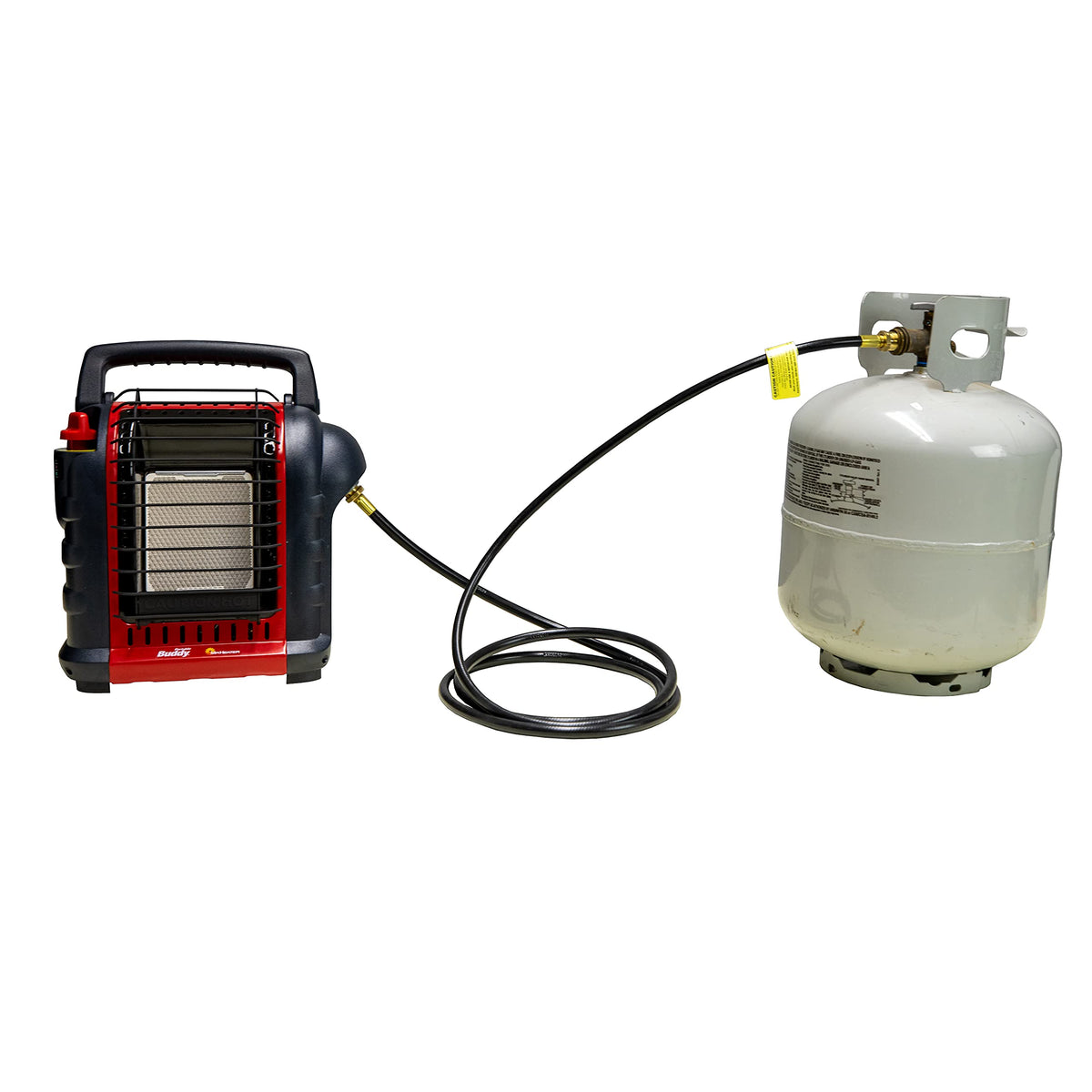 Mr. Heater Buddy 5-20 lb tank compatibility supports longer outdoor use