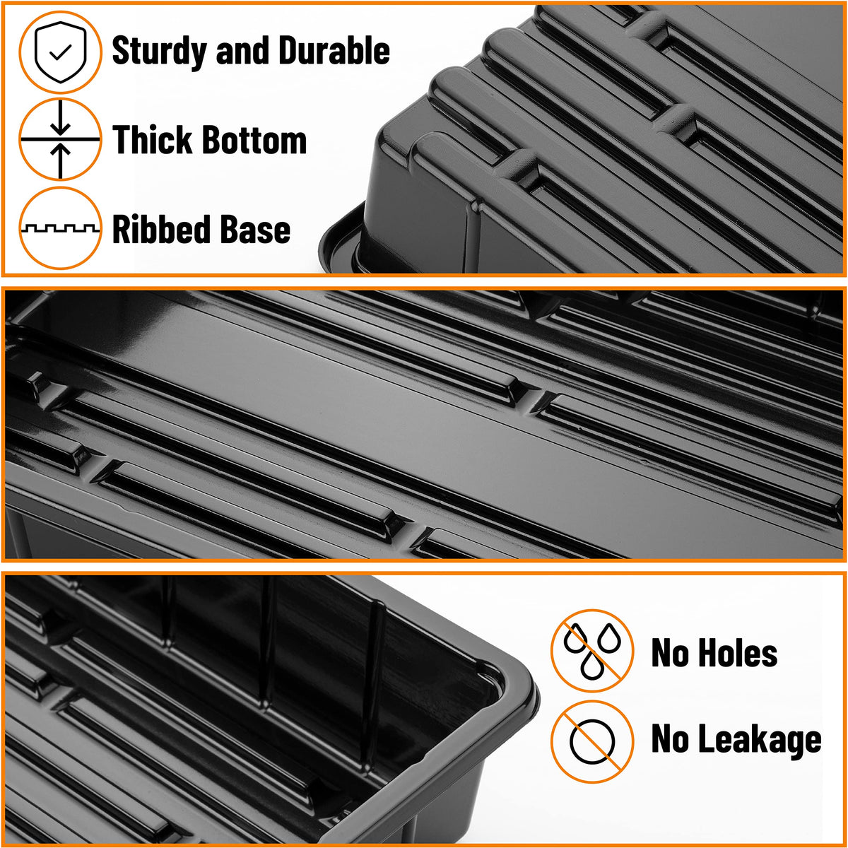 Mr. Pen Seed Starter Trays are lightweight and easy to clean after use.