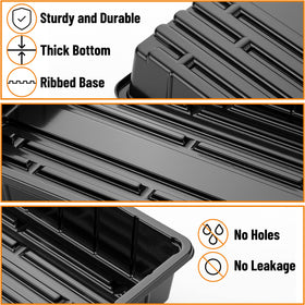 Mr. Pen Seed Starter Trays are lightweight and easy to clean after use.