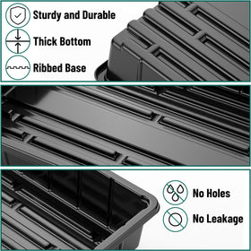 Mr. Pen seed starter trays suited for indoor or outdoor seed germination.