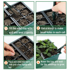 Mr. Pen shovel and scoop included in seed starter kit for easy planting