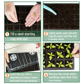 Mr. Pen shovel and scoop included for clean soil filling and transplanting.