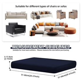 MRGSDL cushion covers snugly fit outdoor sofas with elastic fabric