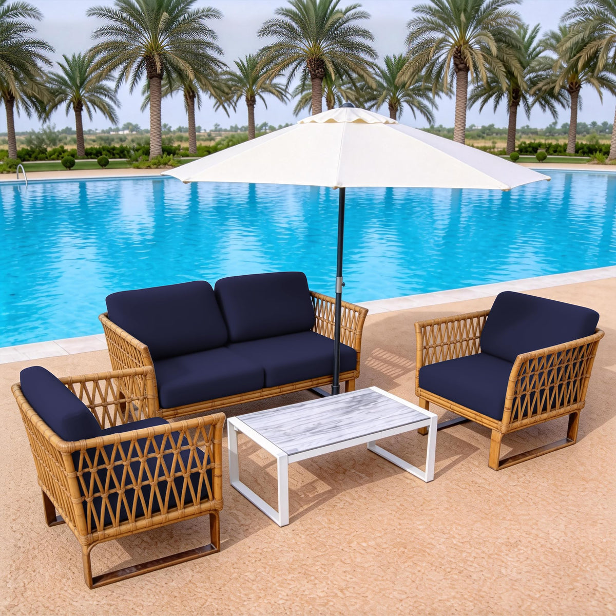 MRGSDL 8Pcs set ideal for courtyard and terrace areas