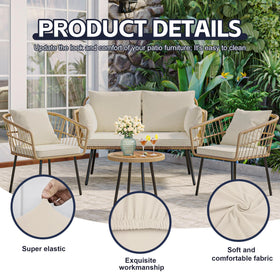 MRGSDL cushion cover with varied colors and prints for different outdoor styles.