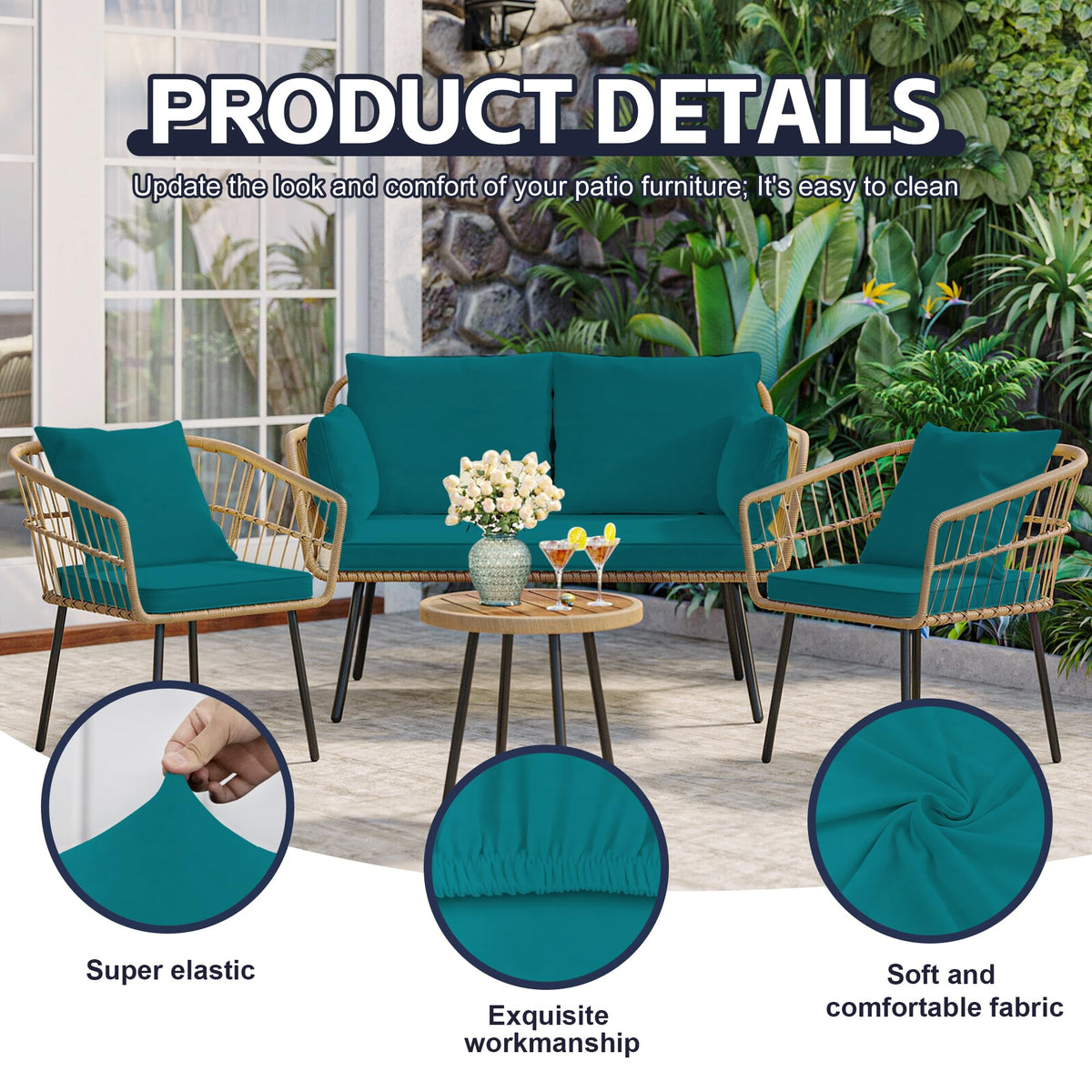 MRGSDL furniture protector cushion cover is washable and reusable for versatile use