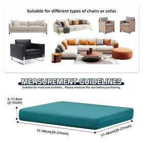 MRGSDL outdoor cushion cover with stretch-fit for a snug, flexible fit