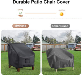 Mrrihand keeps outdoor chair dry during rain