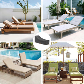 Two-pack provides protection for two chaise lounge setups