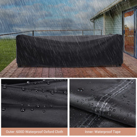 Mrrihand four-click-close straps secure the cover against wind