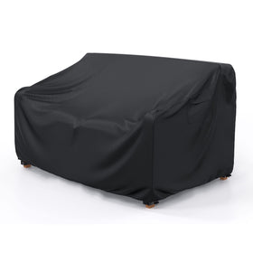 Mrrihand heavy-duty outdoor sofa cover fits a 60-inch sofa, protecting from rain
