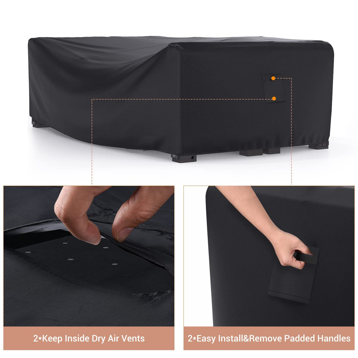 Mrrihand durable outer fabric close-up showing rugged construction for long-lasting use.