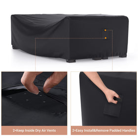 Mrrihand durable outer fabric close-up showing rugged construction for long-lasting use.