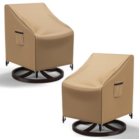 Mrrihand waterproof chair cover for 30W x 34D x 38.5H swivel chairs.