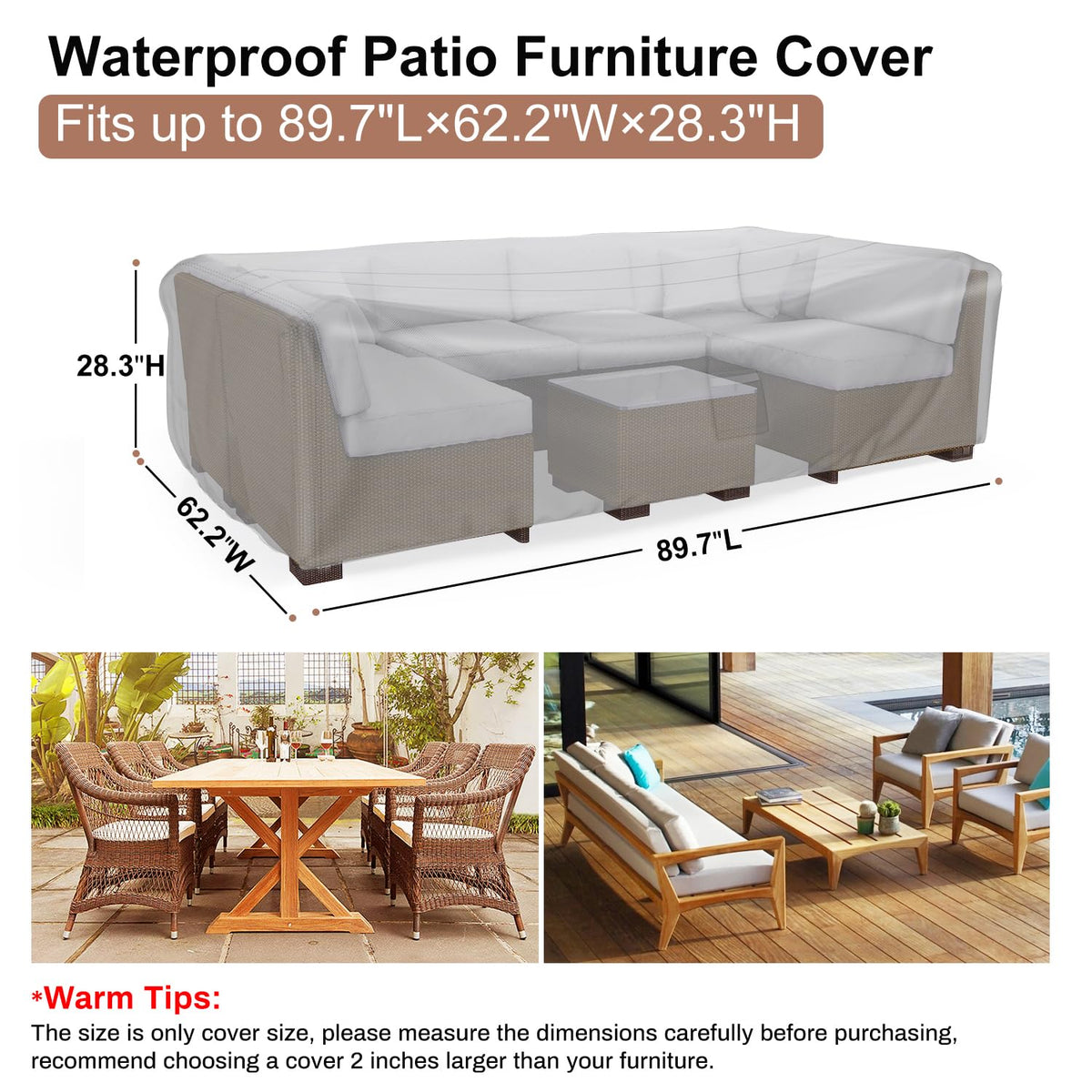 Mrrihand waterproof coating close-up helps keep furniture dry during rain