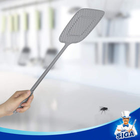 MR.SIGA versatile fly swatter for kitchen, patio, office, and classroom.