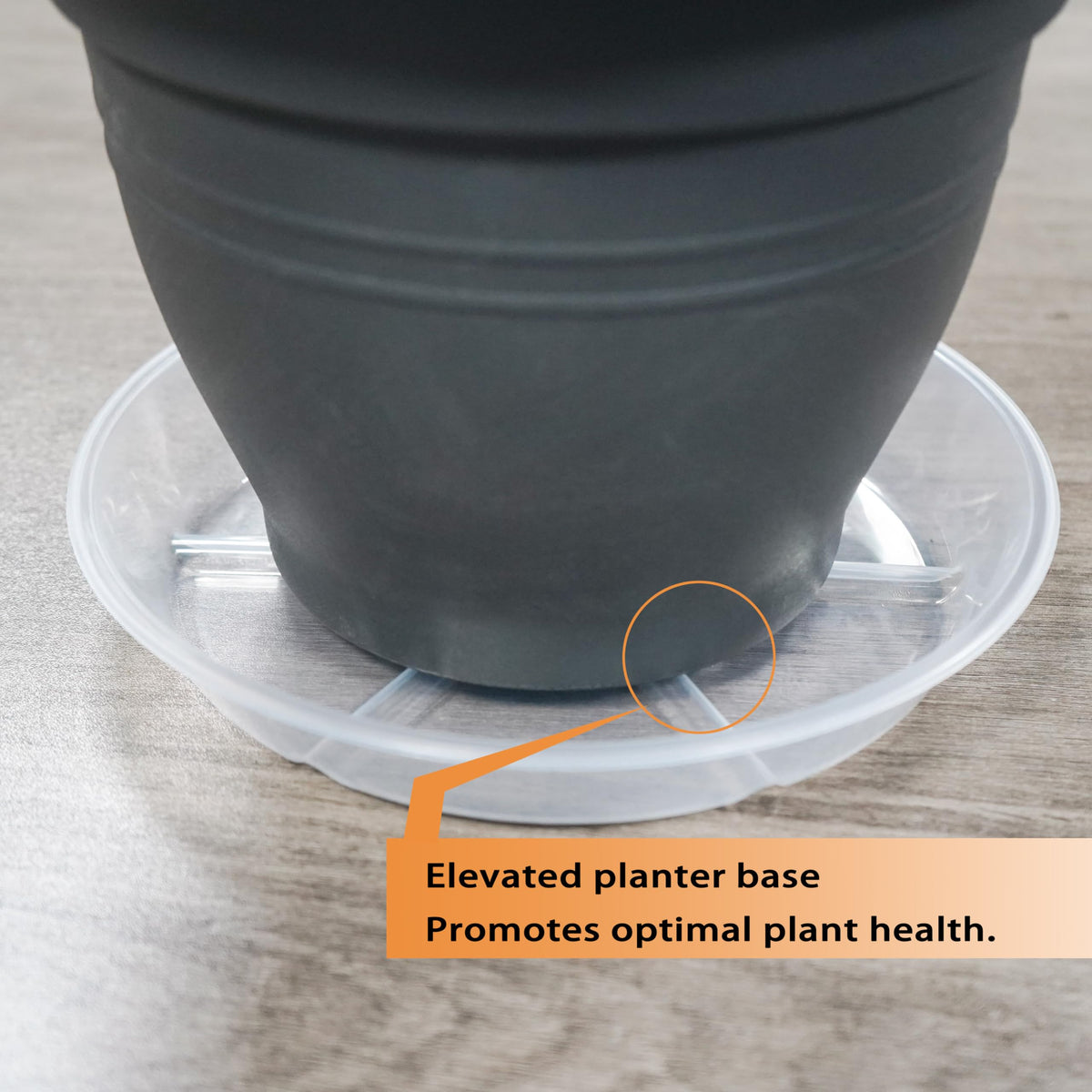 MSKIAUO durable lightweight plastic tray for easy relocation.