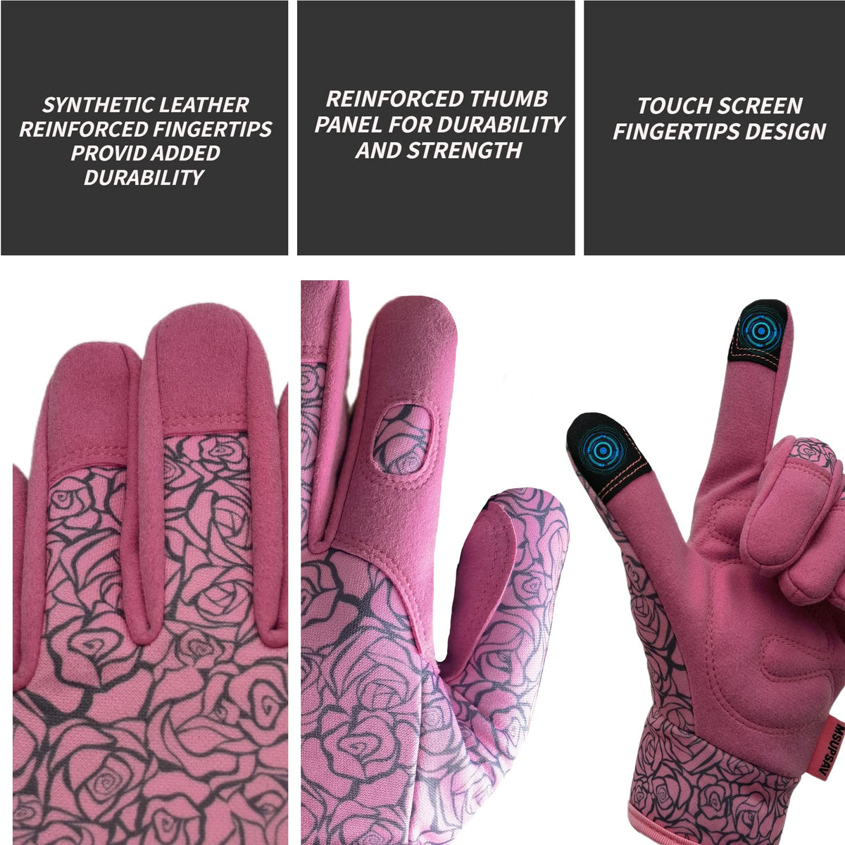 MSUPSAV gloves touchscreen compatible, letting you operate devices.