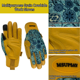 MSUPSAV gloves are touchscreen-compatible for easy device use outdoors.