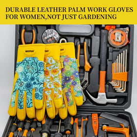 MSUPSAV thorn-proof gloves adjustable cuff with hook-and-loop ensures secure fit.