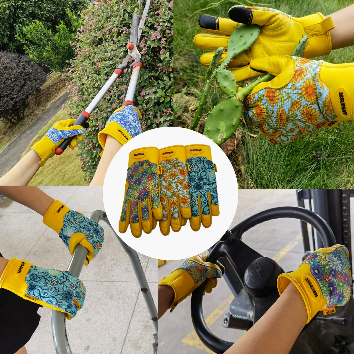MSUPSAV thorn-proof gloves arrive gift-ready for gardeners.