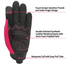 MSUPSAV gloves with thumb touchscreen compatibility for quick device use outdoors
