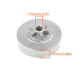 Mtanlo 6T sprocket drum for Husqvarna 235e supports reliable engagement during cutting.