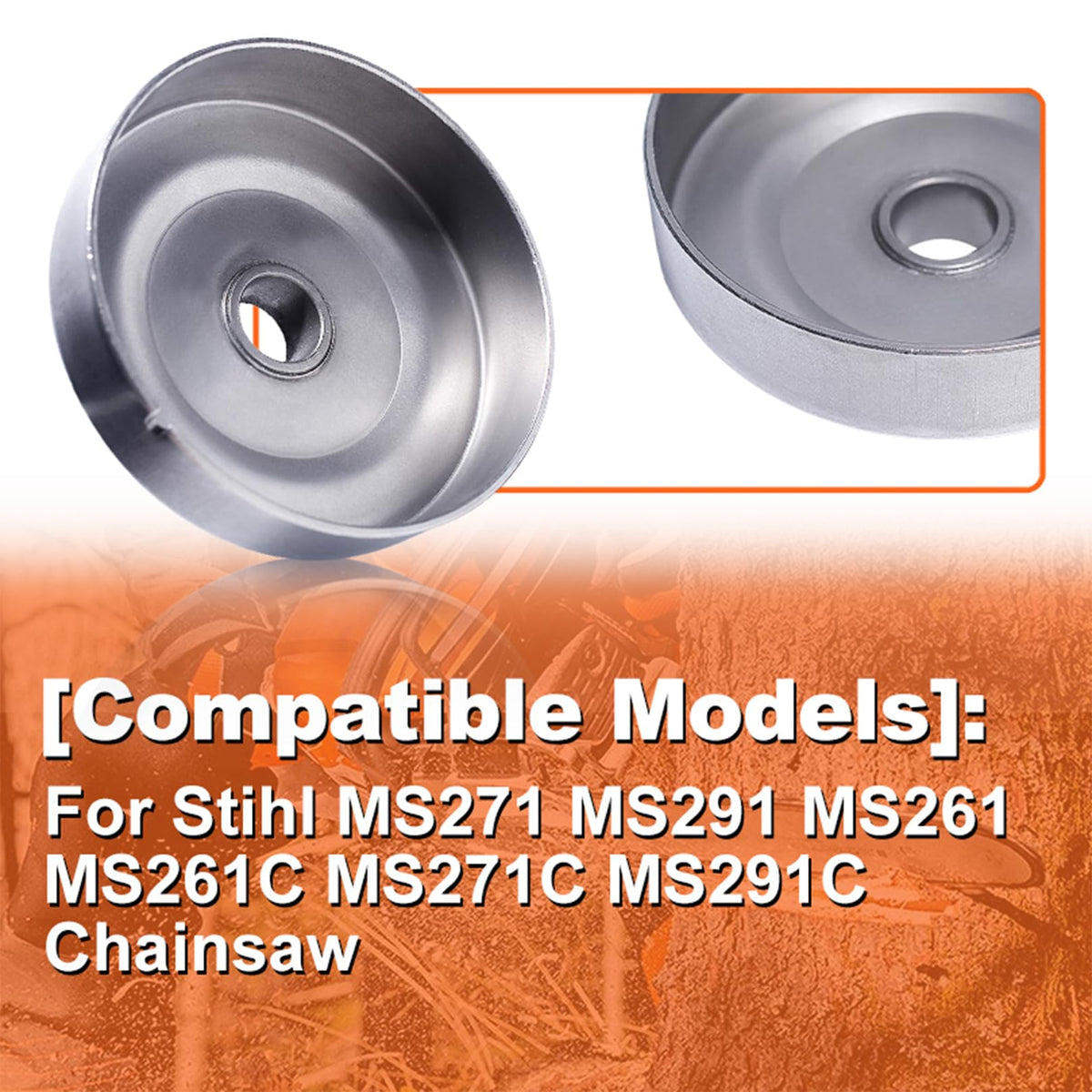 Mtanlo E-clip included for quick retention during installation