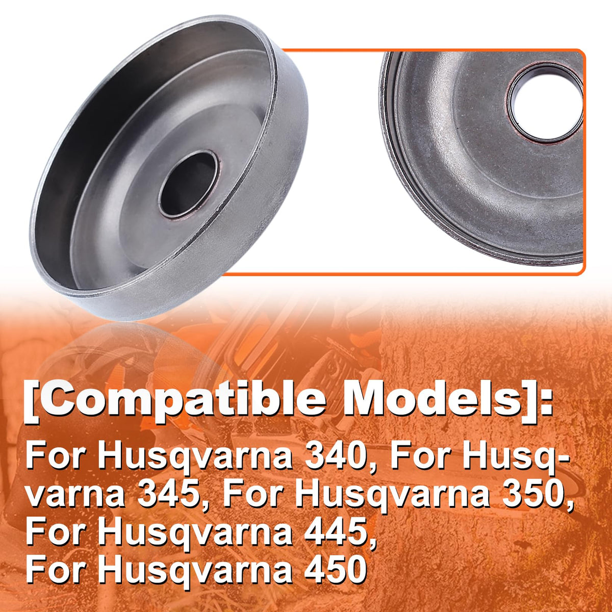Mtanlo Husqvarna 340 clutch drum replacement for easy service.