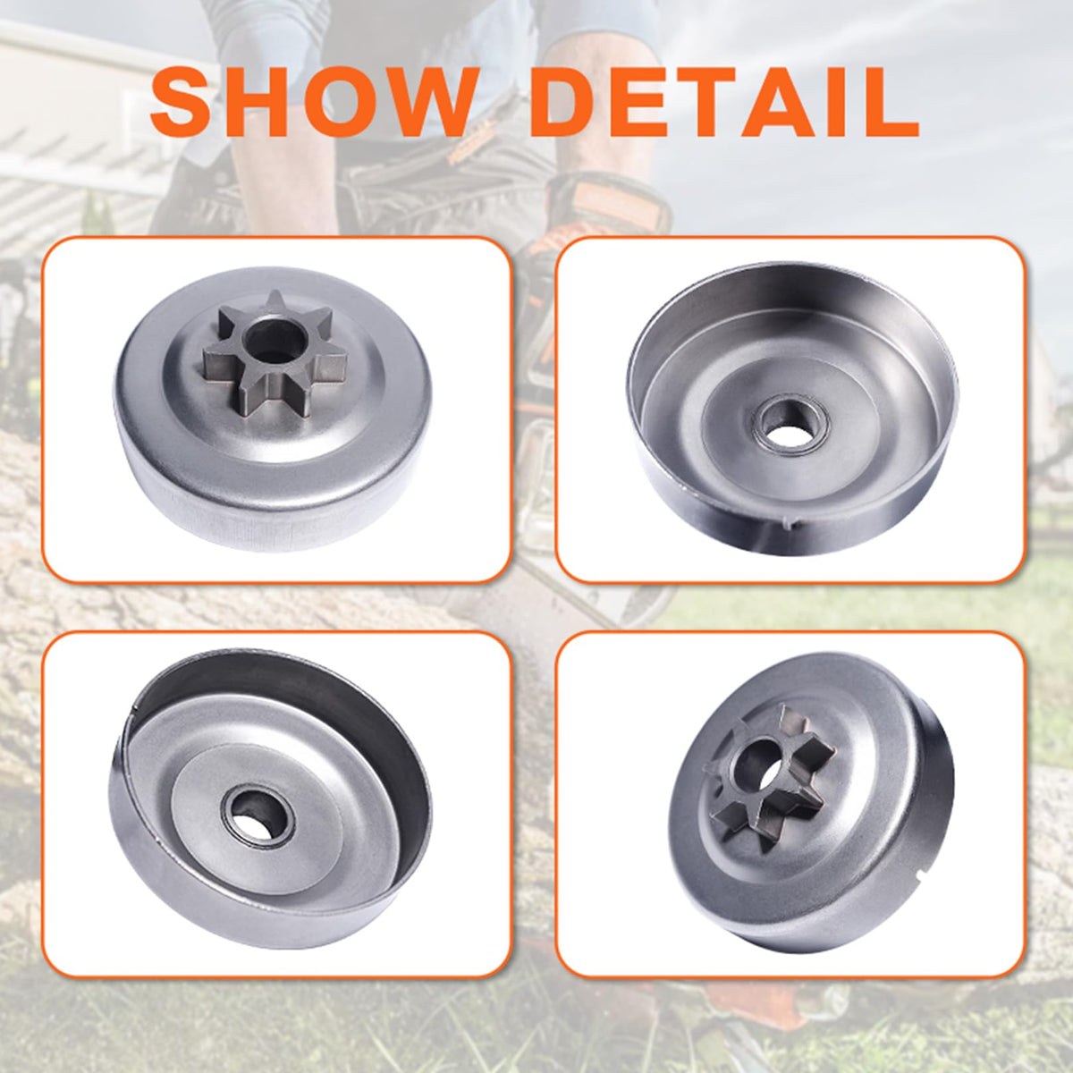 Mtanlo Stihl MS271 clutch kit components enable easy maintenance