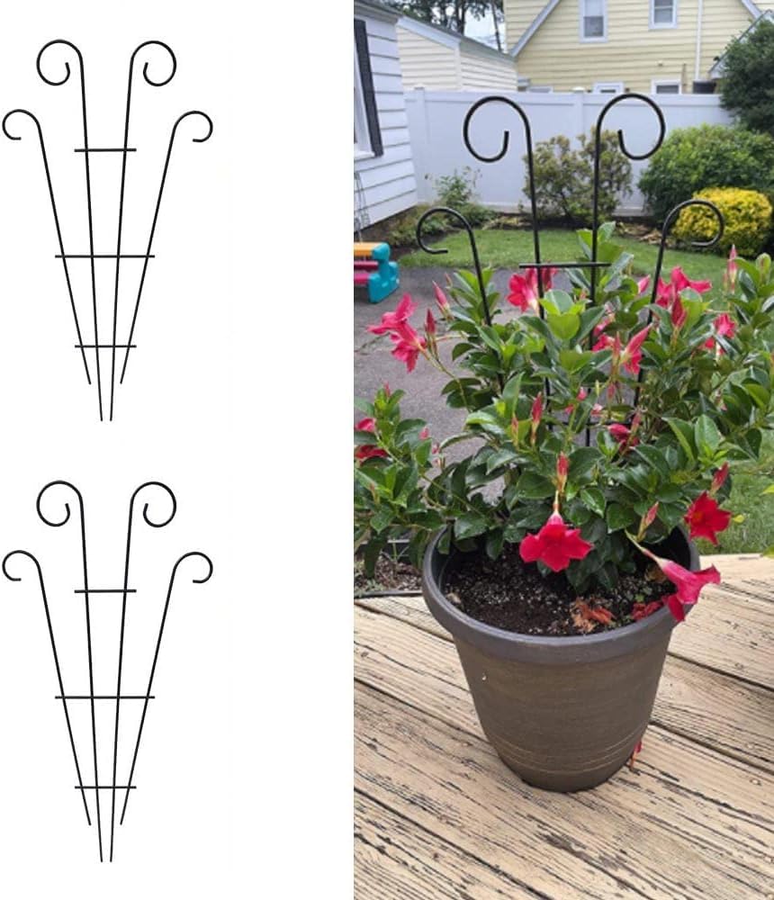 MTB Supply outdoor garden stakes designed for roses, grapes, and other climbing plants.