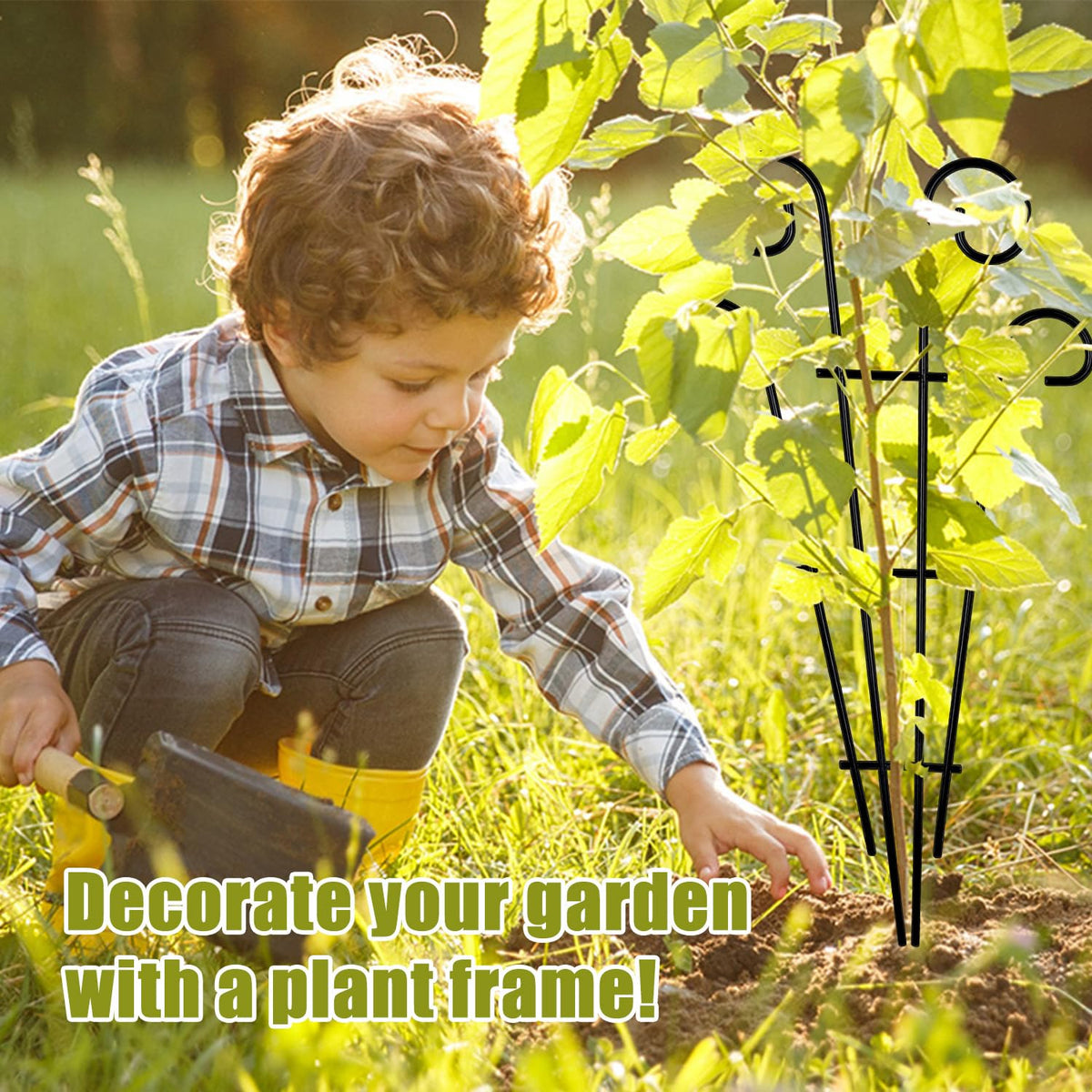 MTB Supply 2-pack is easy to install for reliable upright support of climbing vines.