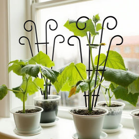 MTB Supply flat-iron end design prevents snagging while vines climb and spread.