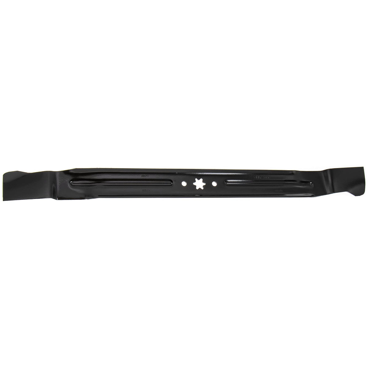 MTD Genuine Parts star center hole close-up for secure blade fit