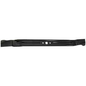 MTD Genuine Parts star center hole close-up for secure blade fit